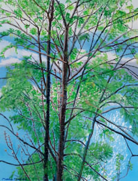 Painting by Matthew Theobald